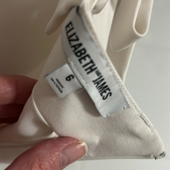 Elizabeth and James size 6
Darla Sleeveless Midi Sheath Dress, Ivory - Picture 6 of 6